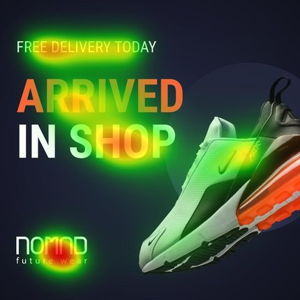Optimized ad campaign example powered by NeuroFi's AI insights